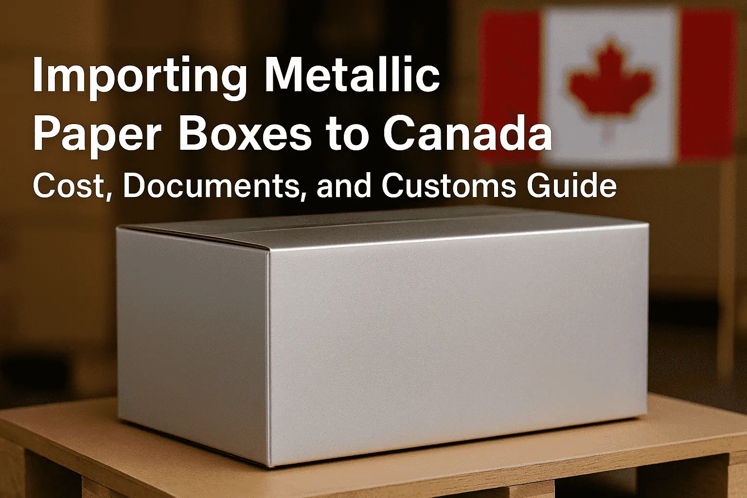 Importing Metallic Paper Boxes to Canada: Cost, Documents, and Customs Guide